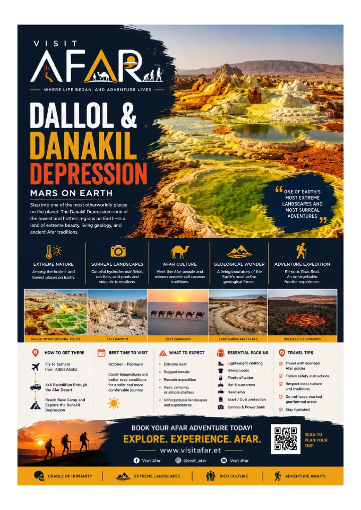 First-page cover of Dallol & the Danakil Depression