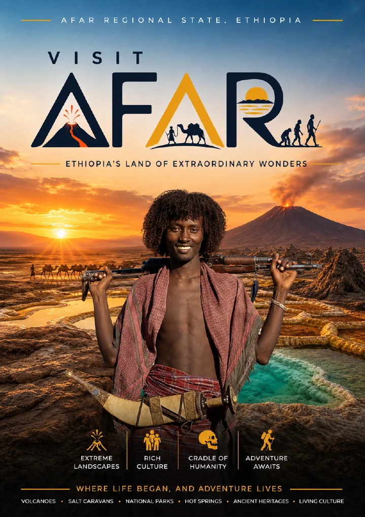 First-page cover of Visit Afar Magazine